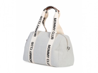 Childhome Přebalovací taška Mommy Club Signature Canvas Off White