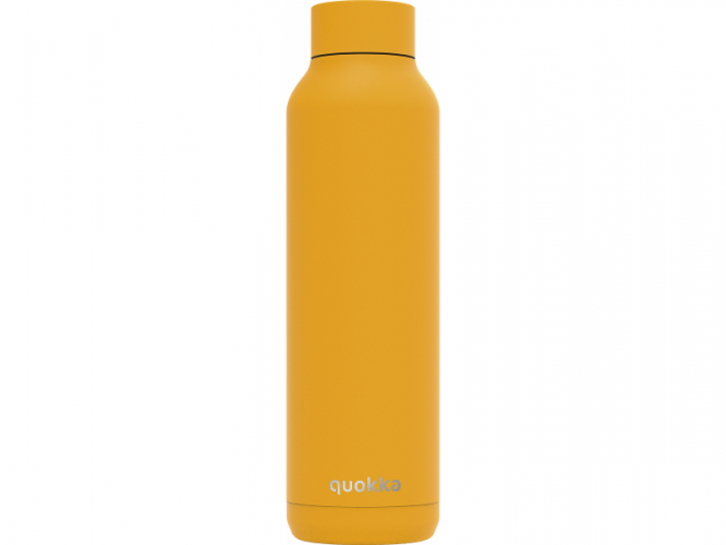 Quokka Nerezová termoláhev Solid Amber Yellow 630 ml