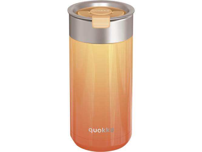 Quokka Nerezový termohrnek se sítkem Boost Apricot Orange 400 ml