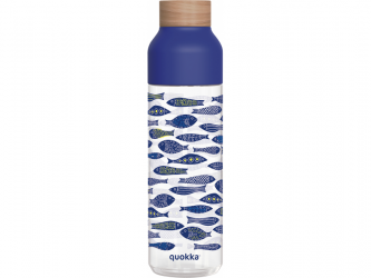 Quokka Plastová láhev Ice Sea Fish 840 ml
