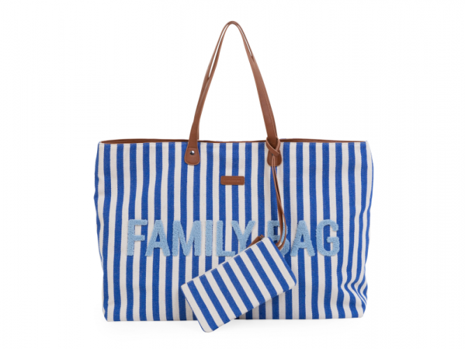 Childhome Cestovní taška Family Bag Canvas Electric Blue