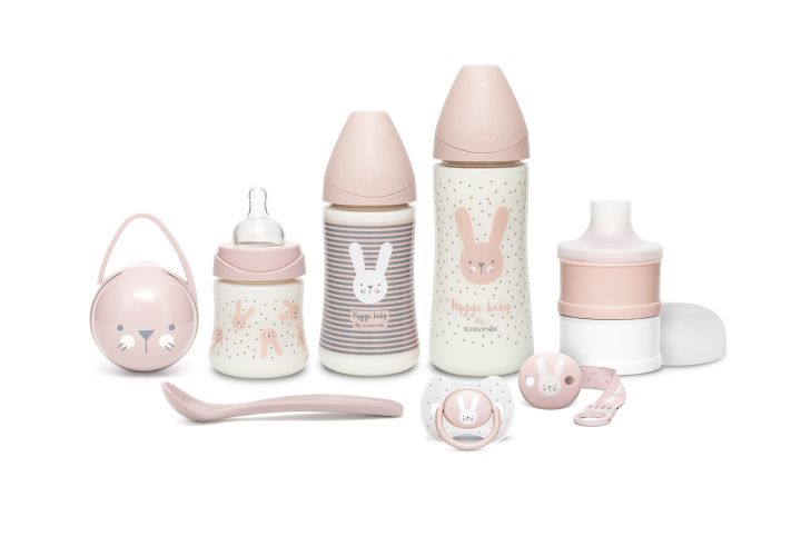 Suavinex Premium novorozenecký set HYGGE růžová