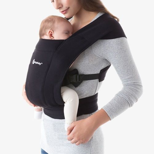 Ergobaby Nosítko Embrace - soft knit - Pure black