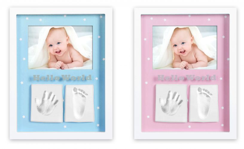 Interbaby Rámeček 2 otisky + fotka