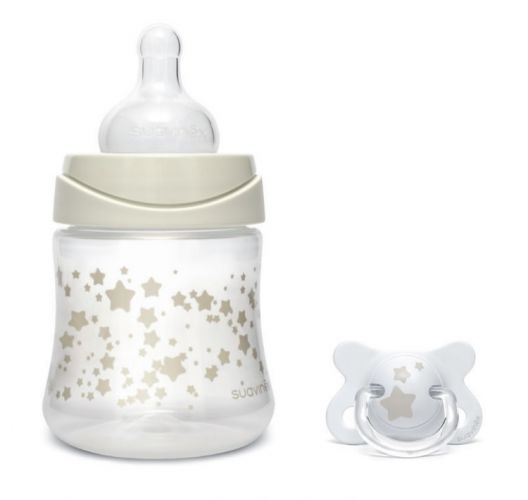 Set láhev 150 ml 3P + dudlík fusion fyziologický -2-4 m