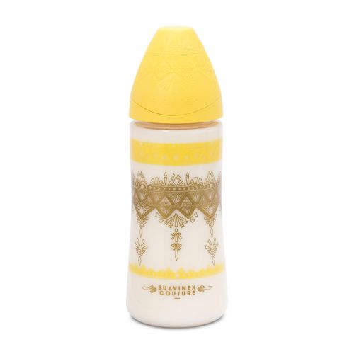 Suavinex Láhev Premium Couture 360 ml silikon žlutá