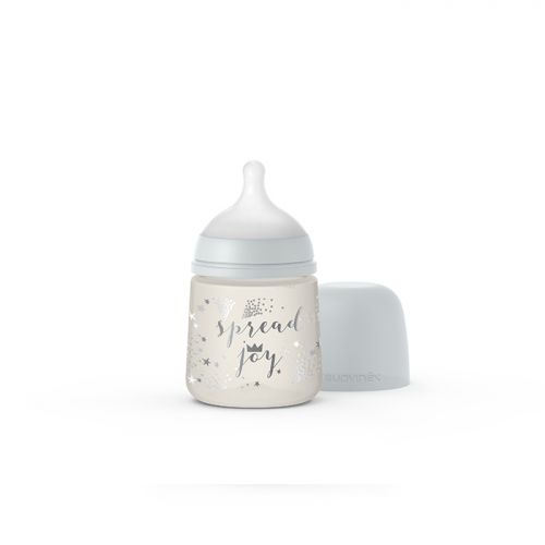 Suavinex Láhev Kojenecká JOY 150 ml fyziologická S korunka