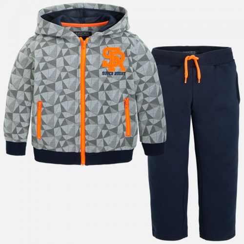 Teplákový set MAYORAL modro-šedý RUGBY 3 roky