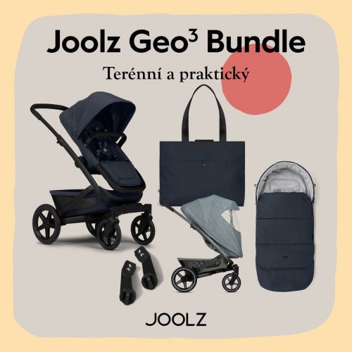Kočárek Joolz Geo3 Kompletní set Navy blue + Dárky