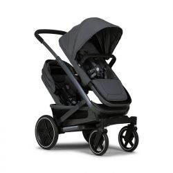 Kočárek Joolz Geo3 twin komplet - Pure grey - madlo Black carbon