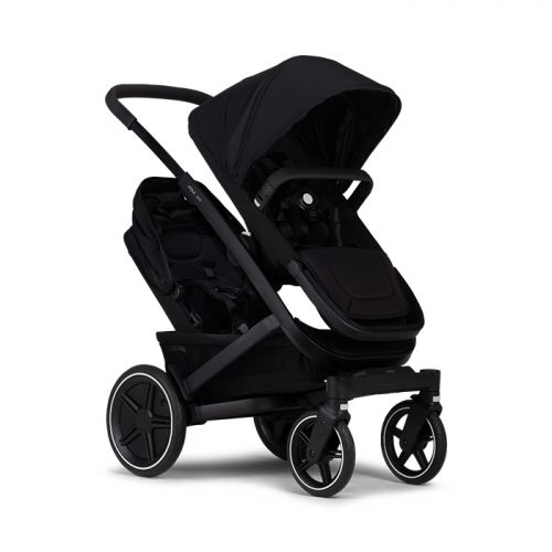 Kočárek Joolz Geo3 twin komplet - Brilliant black - madlo Black carbon