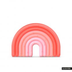 Suavinex Kousátko silikonové +0 m růžové