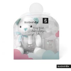 Suavinex Sada medvídek a parfém Baby cologne 100+50 ml