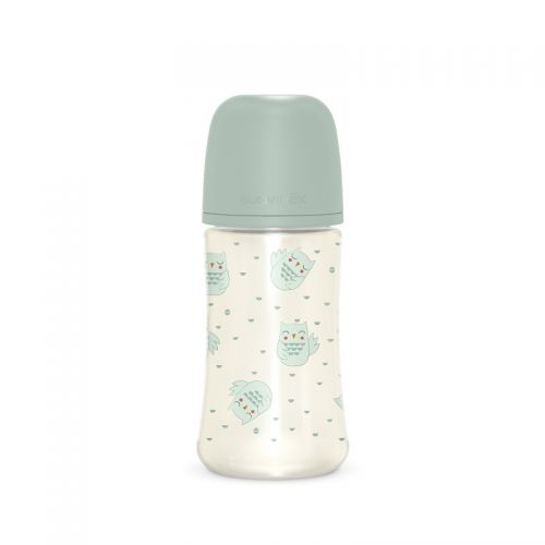 Suavinex Láhev BONHOMIA 270 ml fyziologická SX PRO +3 MF zelená
