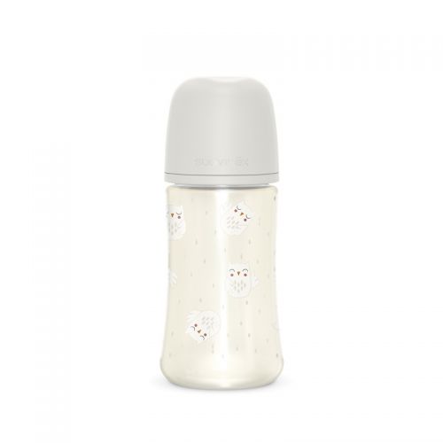 Suavinex Láhev BONHOMIA 270 ml fyziologická SX PRO +3 MF bílá