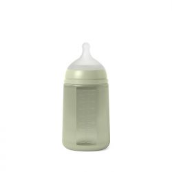 Suavinex Kojenecká láhev 240 ml M COLOUR ESSENCE zelená