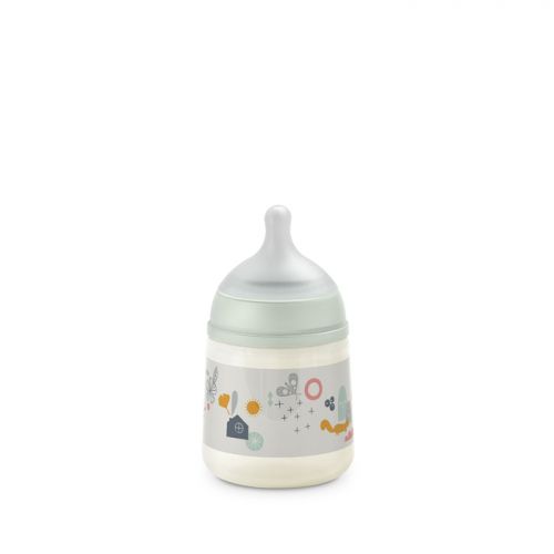 Suavinex Láhev Kojenecká 150 ml fyziologická S Walk zelená