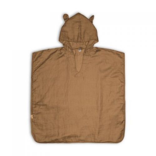 NUUROO Flor Mušelínové Pončo Iced Coffee 1 - 2 roky