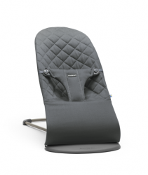 BabyBjörn Lehátko Bouncer Bliss Anthracite Woven