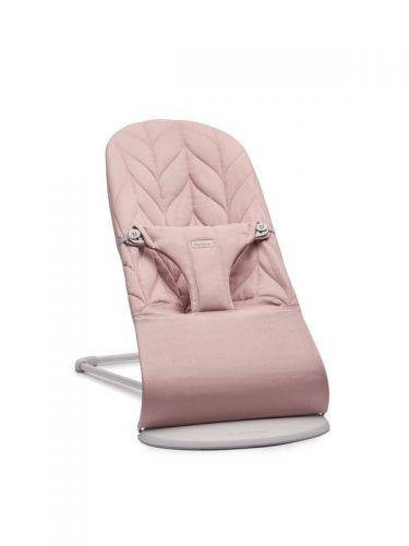 BabyBjörn Lehátko Bouncer Bliss Dusty Pink Petal Woven