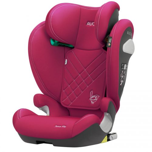 Autosedačka Avova Sora-Fix 2025 Berry Pink 100-150 cm