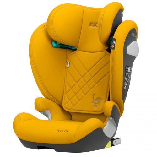 Autosedačka Avova Sora-Fix 2025 Beach Yellow 100-150 cm