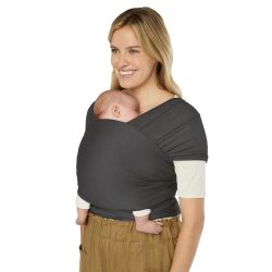 Ergobaby ŠÁTEK Knit Baby Wrap - Soft Black