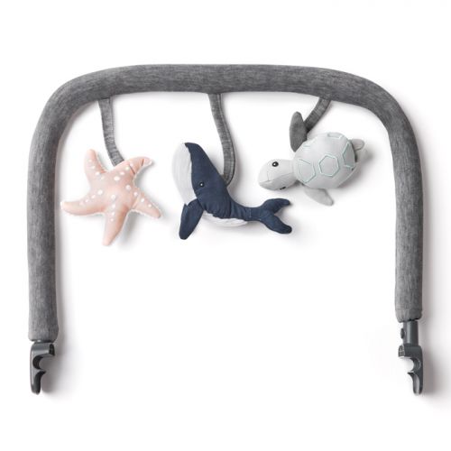 Ergobaby Evolve Hračka na lehátko Ocean wonders Charchoal grey