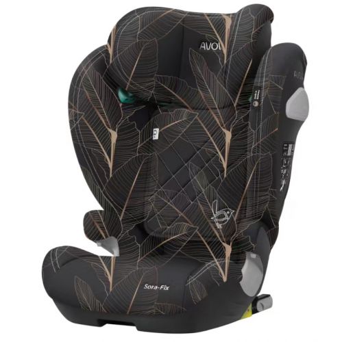 Autosedačka Avova Sora-Fix 2025 Gold Jungle 100-150 cm