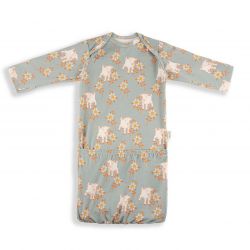 Sleepee Body Klokánek - první oblečení (0-2) Vintage Animals Sky Blue