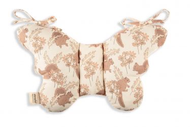 Sleepee Stabilizační polštářek Butterfly pillow Vintage Animals Almond
