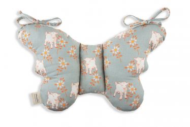 Sleepee Stabilizační polštářek Butterfly pillow Vintage Animals Sky Blue