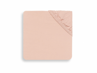Jollein Prostěradlo napínací 40/50 x 80/90 cm Pale Pink