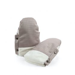 BabyStyle EGG Rukavice Houndstooth Almond Special Edition 2025