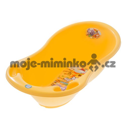 Tega Baby Dětská vanička 102 cm Safari žlutá