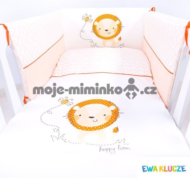Ewa Klucze 3D Povlečení do postýlky Lev
