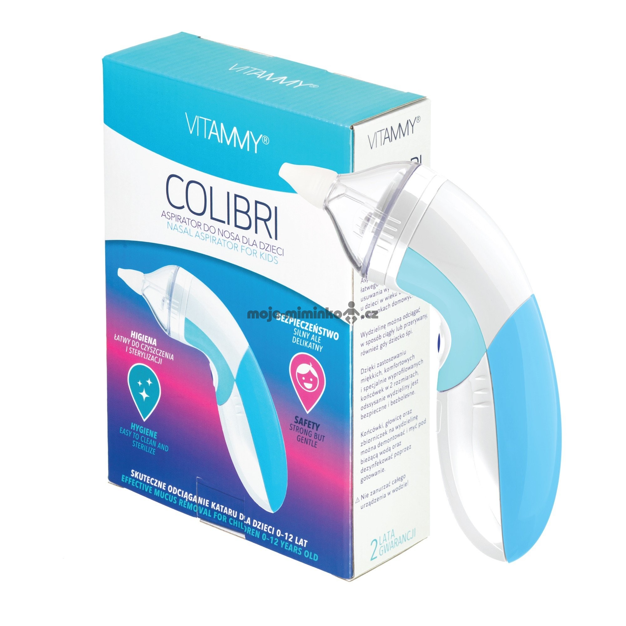 VITAMMY COLIBRI nosní odsávačka hlenů