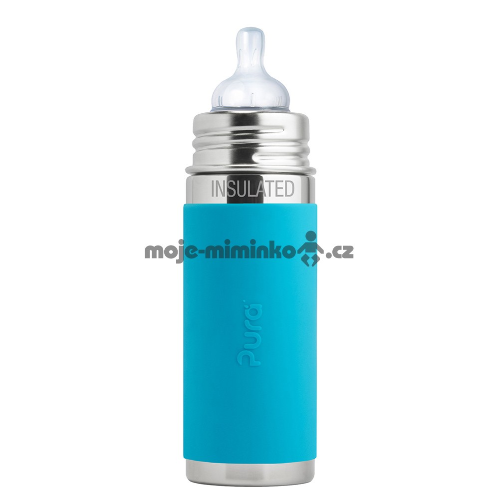 Pura Termo kojenecká láhev 260 ml aqua 